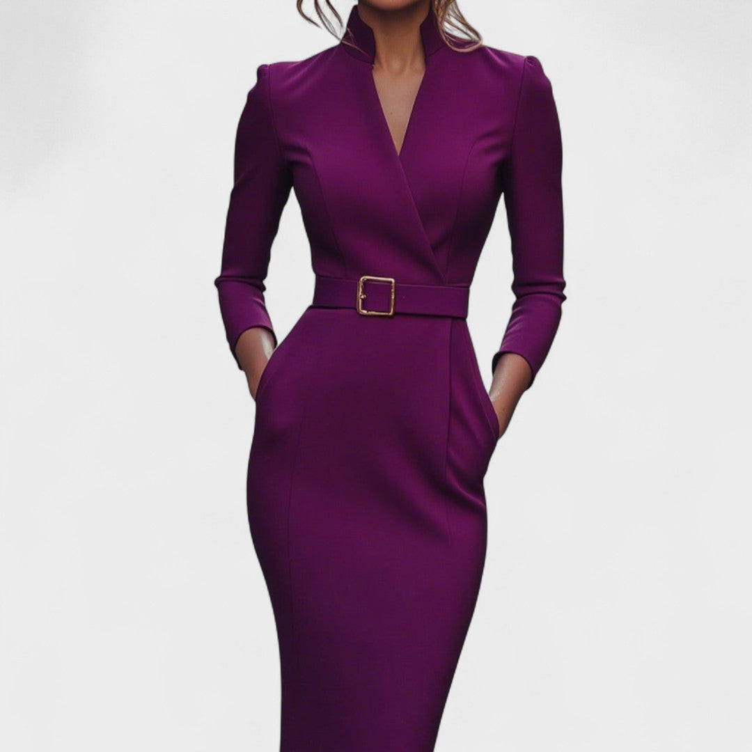 Inês | Elegant Dress with Belt