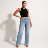 Aline | Mid-rise stretch jeans