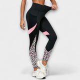 Carmo | High-waisted leggings with leopard print.