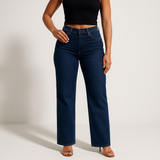 Aline | Mid-rise stretch jeans