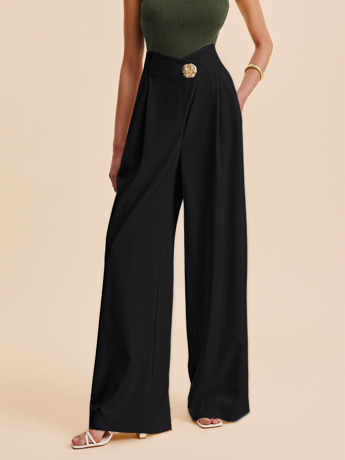 Lene- Wide-Leg Pants